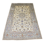 290cm x 204cm Hand-Knotted Kashan Rug - Image 2