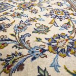 290cm x 204cm Hand-Knotted Kashan Rug - Image 9