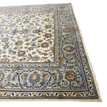 290cm x 204cm Hand-Knotted Kashan Rug - Image 10